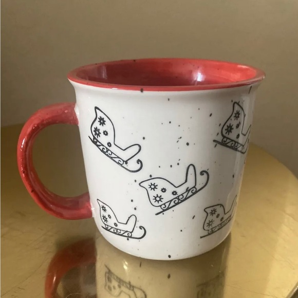 Meritage Christmas Sleigh mug 22 oz - Picture 1 of 6